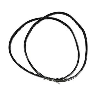 Heavy-Duty Cogged V-Belt 2-Piece 7M-4706 2Y-5047 5H-4207 for Caterpillar CAT Engines