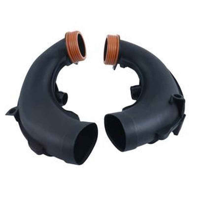 2-Piece Engine Air Intake Hose 13717577452/13717577451 for BMW X5 X6