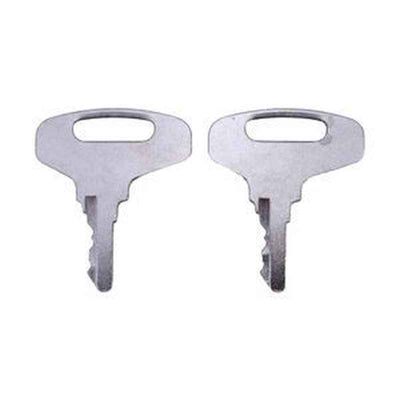 2-Piece Ignition Key 3BA-55-13271 for Komatsu Forklift AE50-FB30