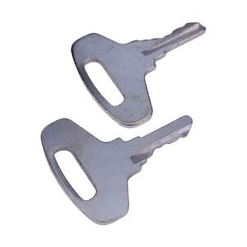 2-Piece Ignition Key 80181 for Tennant Sweeper 3640 & 6080