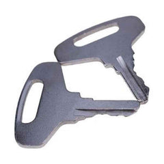 2-Piece Ignition Key 80181 for Tennant Sweeper 3640 & 6080