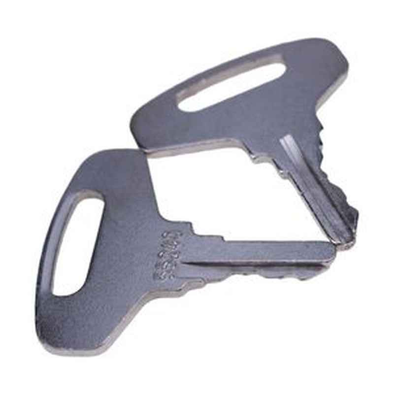 2 Ignition Keys 87866-55240 for Tennant Sweeper Scrubber Models