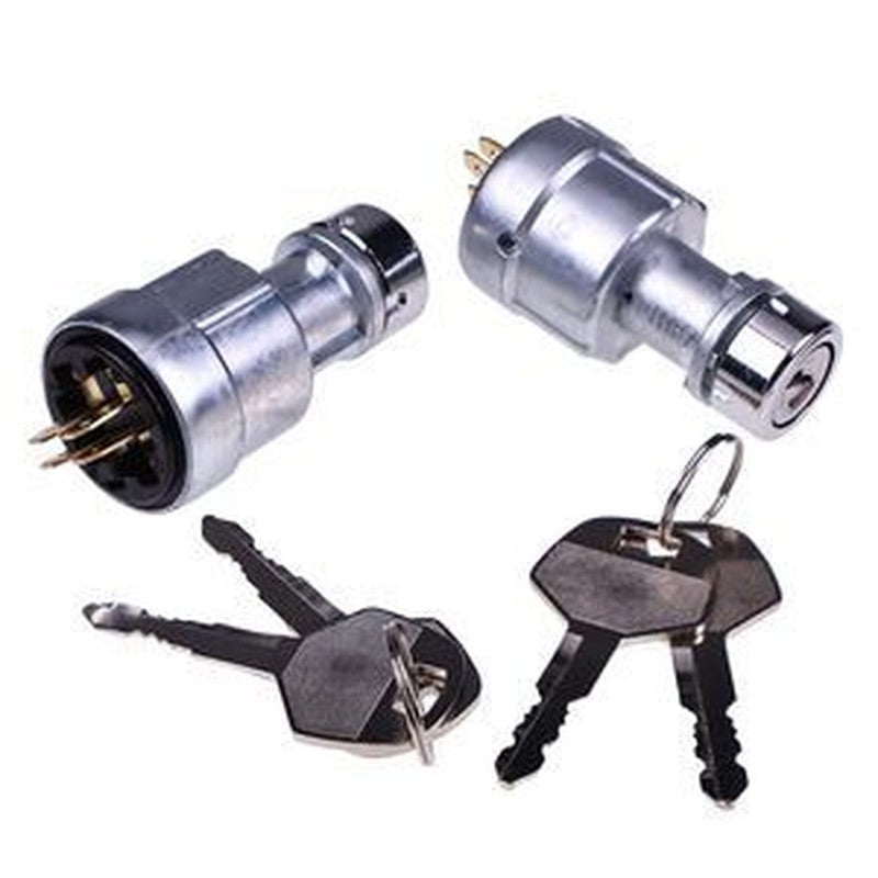 2 Ignition Switch 57590-23331-71/54250-30381-71 for Toyota Forklift
