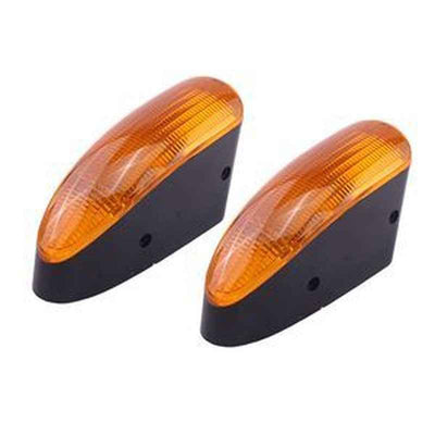2-Piece LED Warning Light AT326622 for John Deere Engine 4045/6068
