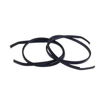 2-Piece Roof Strip Molding Trim 75552-52180 & 75551-52200 for Toyota Yaris 2012-2014
