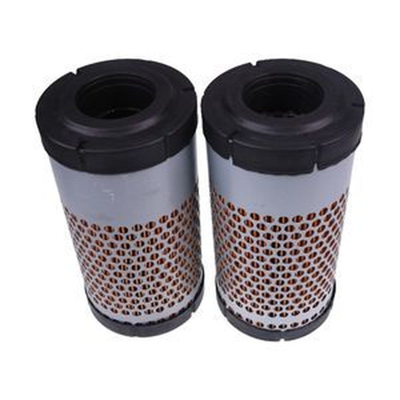 2x Outer Air Filters 6C060-99410 & 6A100-82630 for Kubota U15-U25S Excavators