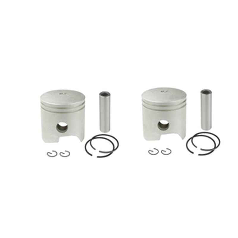2-Piece Piston Kit 6E7-11635-00 for Yamaha 9.9/15 HP Outboard