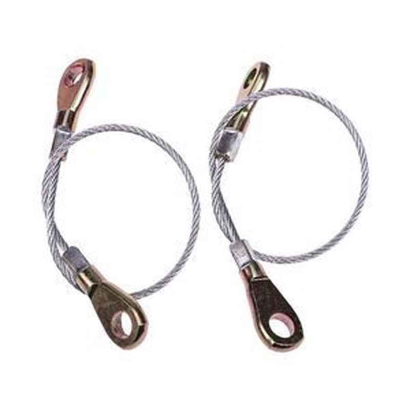 2-Piece Tailgate Cable Hook Assembly 53045-0006 for Kawasaki Mule 600/610 2005-2014