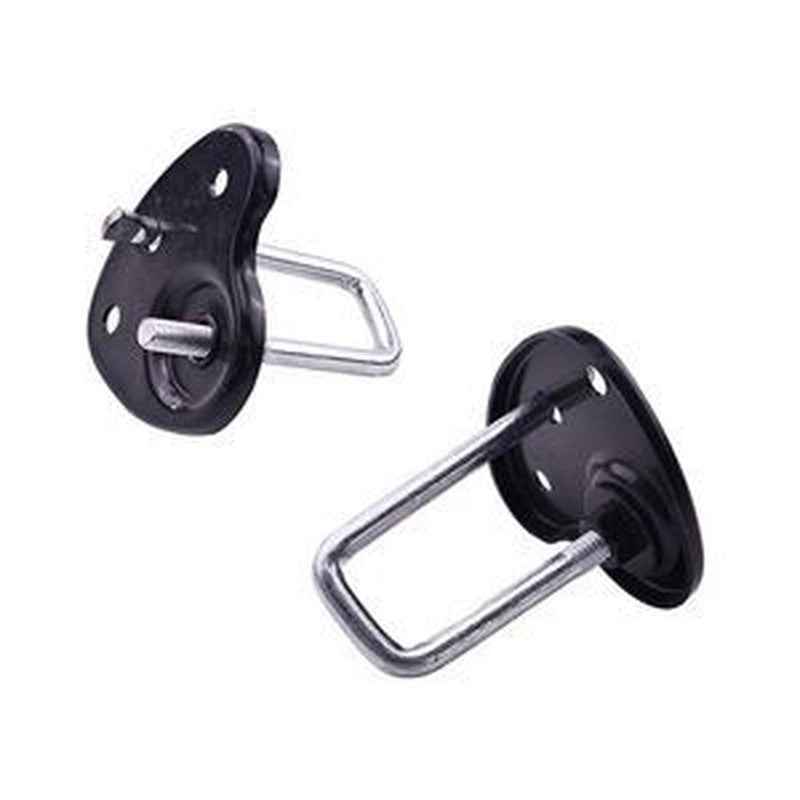 2pcs Upper Hood Safety Latch 51237347412 for BMW 530i 540i 740i 750i xDrive