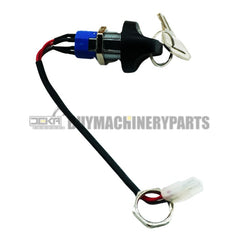 2 Way Key Switch Assembly with 2 Keys 1115-520003-0A for Big Joe