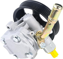 Bomba de direção assistida Wheelie 20-1039 com roldana, compatível com Jeep Wrangler 2012-2017 V6 3.6L, código 201039 5154400AC. Peças de substituição para bomba de direção hidráulica.