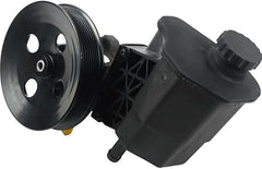 Bomba de direção assistida com polia 20-70268 55-7155 compatível com Ram 2500 3500 5.9L 2003-2007 - Conjunto da bomba de assistência hidráulica 5073241AA 52113925AI - Peças de substituição