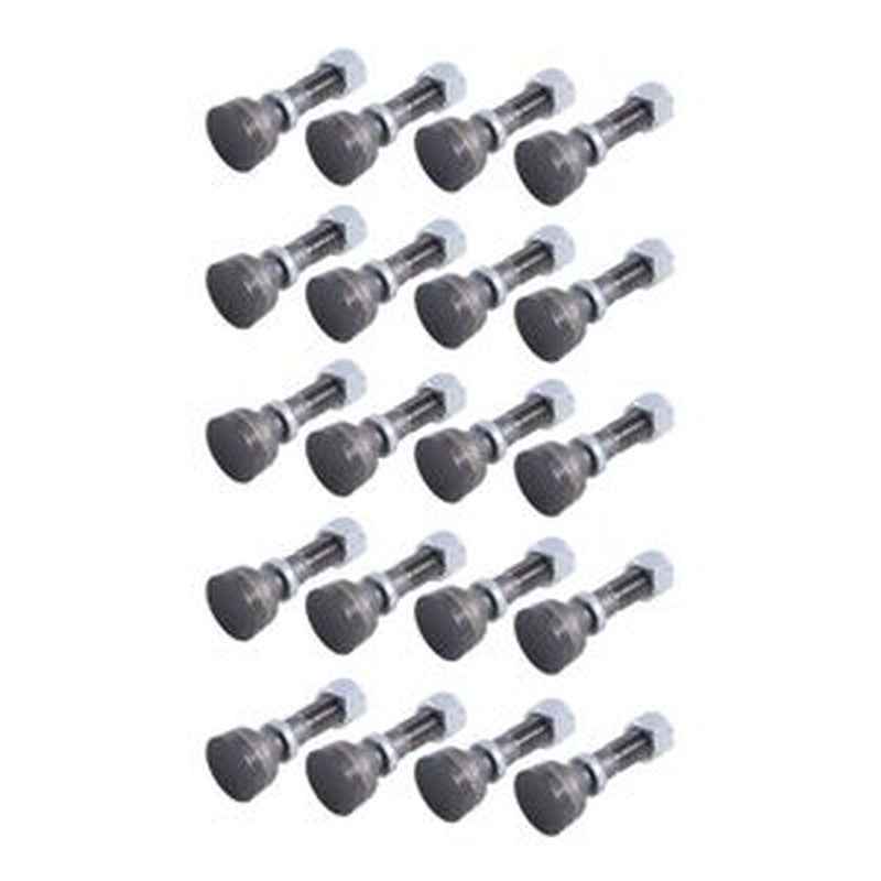 20-Piece Stump Grinder Teeth 900 Series for Vermeer SC252 SC362 SC292