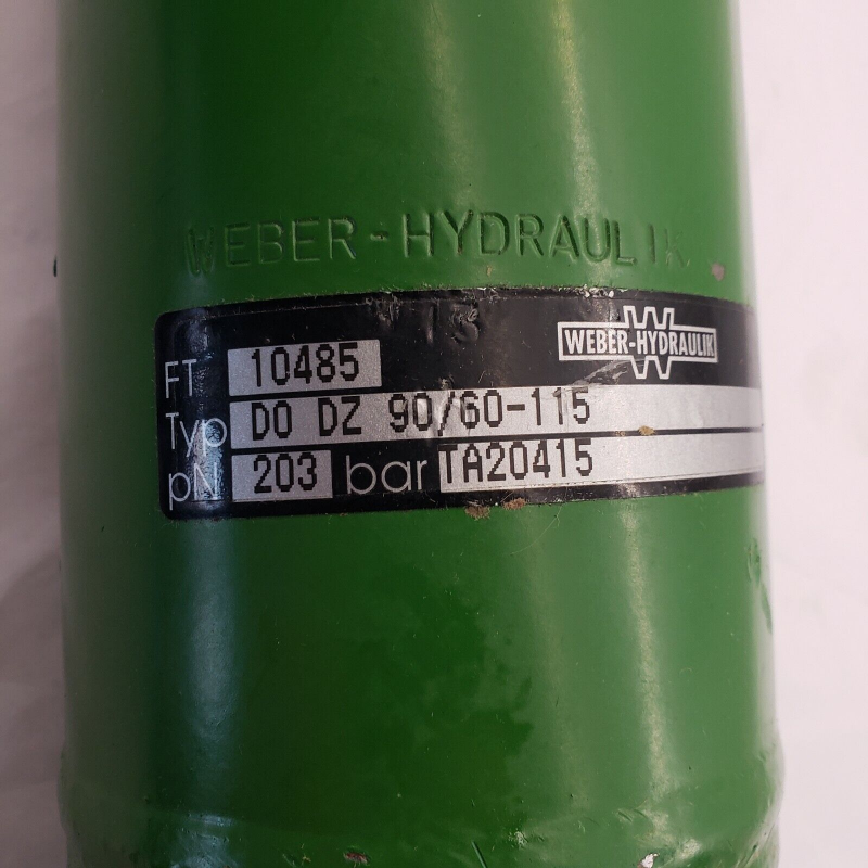 Weber Hydraulic Cylinder P/N Dz 90/60-115 TA20415