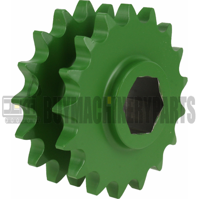 Peça de reposição John Deere Main Drive Double Sprocket substitui AE39301