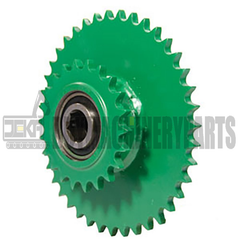 AE51818 New Double Sprocket Fits John Deere Round Baler 446 447 456 457 466