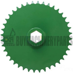 AE39654 New Round Baler Upper Drive Roll Sprocket Fits John Deere 330 335 375 +