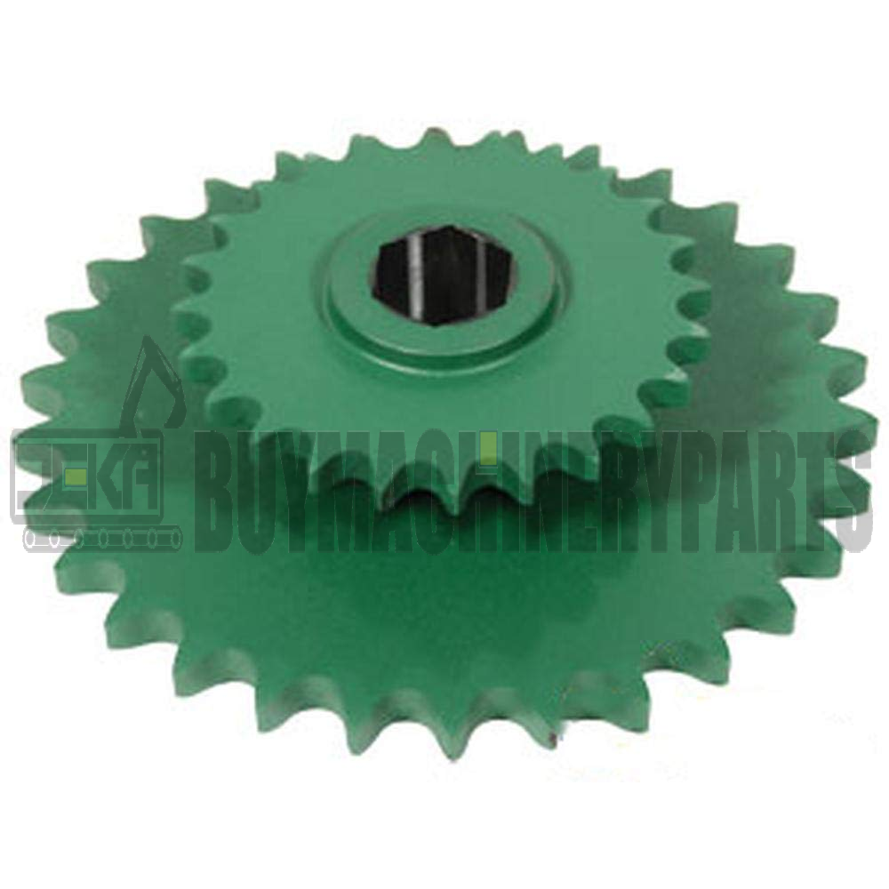 AE74598 Double Drive 24/30 Tooth Sprocket Fits John Deere Round Baler 468 +
