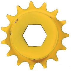 Fits John Deere SPROCKET; PICKUP 15 T CC102997 862,852,842,592,590,58