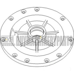 AE71041 Wobble Box Cover Fits John Deere Cutting Platform 900 Series