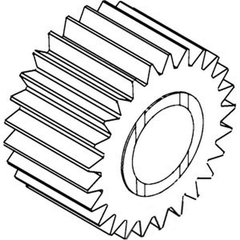A168175 New Planetary Gear Fits Case-IH Tractor Models 1270 1370 1570 +