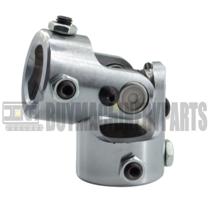 New 1" DD x 1" DD Steering U Joint Universal Shaft Coupler Chrome 1dd to 1dd