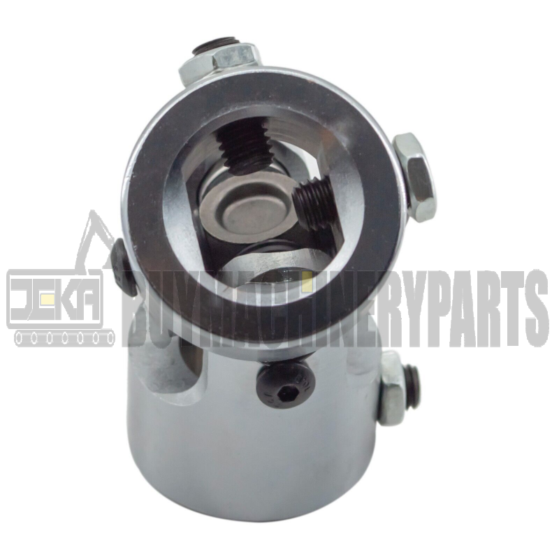 New 1" DD x 1" DD Steering U Joint Universal Shaft Coupler Chrome 1dd to 1dd