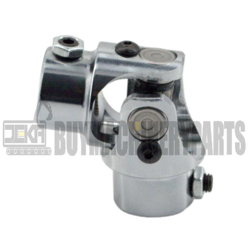 11/16" 36 Spline X 3/4" DD Steering U Joint Coupler Universal Shaft Chrome New