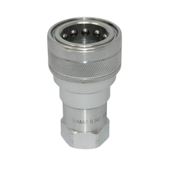 Conjunto de engate rápido hidráulico de 3/4" NPT ISO 7241-B