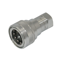 Conjunto de engate rápido hidráulico de 3/4" NPT ISO 7241-B