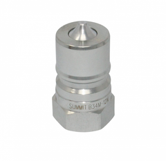 Conjunto de engate rápido hidráulico de 3/4" NPT ISO 7241-B
