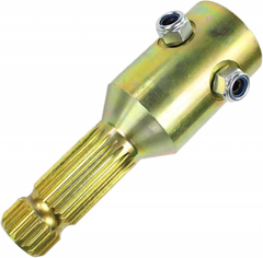 E-PA14 Set Screw PTO Adapter, 1-3/4" & 20 Spline Female, 1-3/8" & 21 Spline Male, 100HP