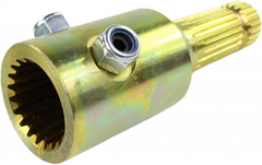 E-PA14 Set Screw PTO Adapter, 1-3/4" & 20 Spline Female, 1-3/8" & 21 Spline Male, 100HP