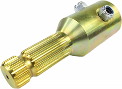 E-PA14 Set Screw PTO Adapter, 1-3/4" & 20 Spline Female, 1-3/8" & 21 Spline Male, 100HP