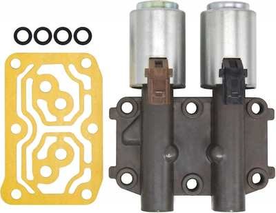 Transmission AT Clutch Dual Linear Shift Solenoid Valve 28260-R90-004 Compatible With Honda CR-V 2012-2014 Acura ILX 2013-2014