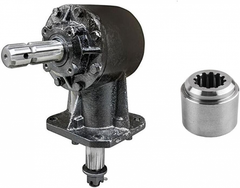 RC-30 Gearbox for 40HP Rotary Cutter - Fits Jeremywell, King Kutter - 1-3/8" 6-Spline Input, 12-Spline Tapered Output