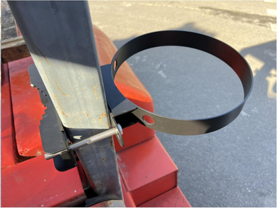 5-Gallon Bucket Holder, Fits Lawn Mowers, Tractors, Trucks, UTVs & Multi-Purpose Vehicles, Easy to Mount on ROPS, Bucket Not Included