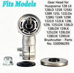 530096295 Trimmer Gearbox Assembly, Gear Head Replacement for Husqvarna 125L 128LD 128L 128R 125R 128RJ 128DJX & Jonsered BC2126 BC2128 GC2126C GC2126 GC2128