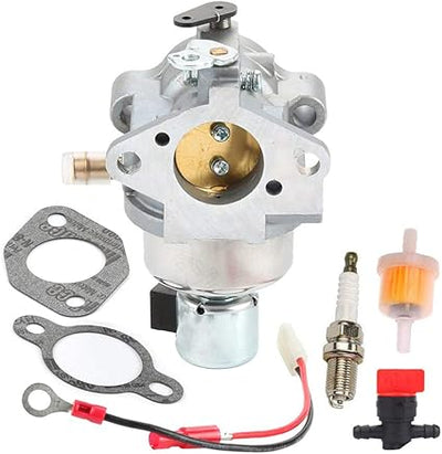 20 853 33-S Carburador para Kohler SV590 SV591 SV600 SV601 SV610 SV620 CV CV490 CV491 CV492 CV493 Reemplazo de carburador de motor 20 853 01-S 02-S 14-S 16-S 33-S 42-S 43-S con kit de bujías de junta