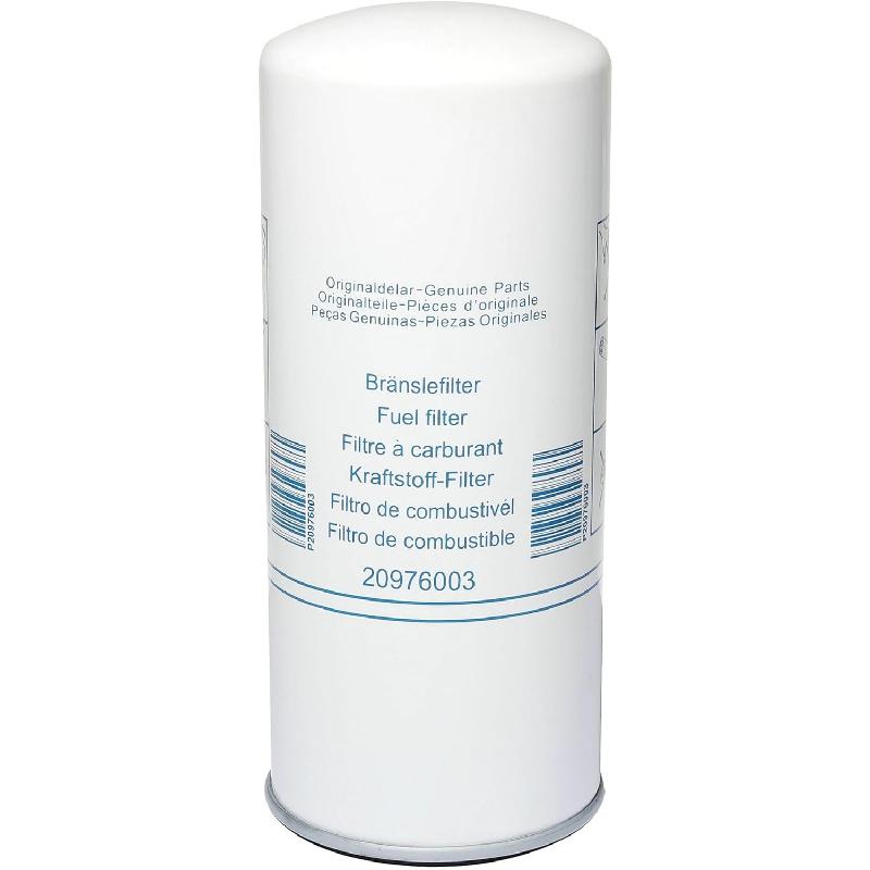 20976003 Fuel Filter Replaces 20972293, 22480372, 20430751, FF5507, BF7943, 33721, P550529, LFF8059, FF42128NN, BF7814 Compatible with Volvo VNL 760 860 Truck VE D12D D13 Engine (Pack of 1)
