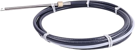 20 Feet Rotary Mechanical Steering Cable M66X20 SSC6220 for Teleflex Marine Helm Bezel