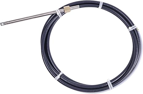 20 Feet Rotary Mechanical Steering Cable M66X20 SSC6220 for Teleflex Marine Helm Bezel