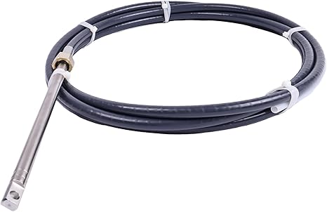 20 Feet Rotary Mechanical Steering Cable M66X20 SSC6220 for Teleflex Marine Helm Bezel