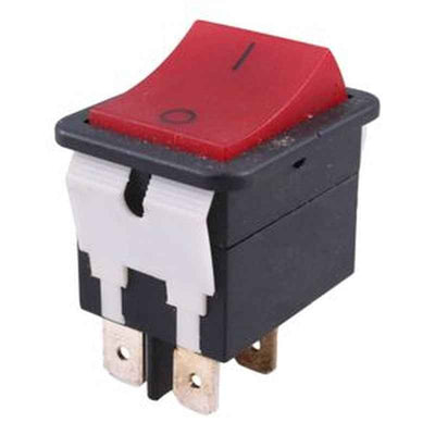 20A 125/250V 4-Pin DPST Rocker Switch N043321 for Dewalt Compressors