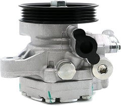 21-5267 Power Steering Pump with Pulley Compatible With 2001 2002 2003 2004 2005 Honda Civic 1.7L L4, with 2001 2002 2003 2004 2005 Acura EL, Power Assist Pump Replace 56110-PLA-013