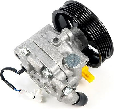 Bomba de dirección asistida 21-607 con polea. Compatible con Subaru Forester H4 2.5L (2011-2013). Conjunto de bomba de dirección asistida. Pieza de repuesto. Sustituye a las piezas originales 34430-SC010 y 34430-SC011.
