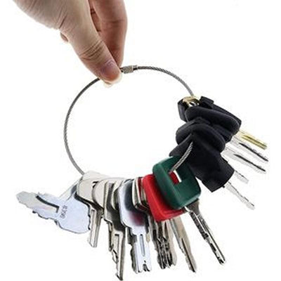 21 Ignition Key for Caterpillar CAT CASE John Deere Volvo JCB Hyster Komatsu and Many More