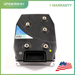 Controlador de motor CA para empilhador/transpaleteiro Curtis 1232SE-2421, 24V 375A