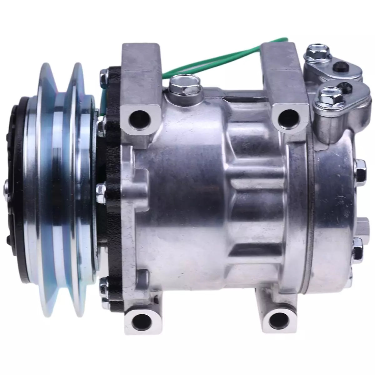 24V SD7H13 A/C Compressor YX91V00001F1 for New Holland Excavator E135B E175B E215B E130 EH130 E200SR E235SR