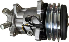 24V Sanden SD7H15 A/C Compressor 1433064H91 for  Komatsu Motor Grader GD750A-1 GD650A-2B GD530A-2A GD670A-2A 870B 830